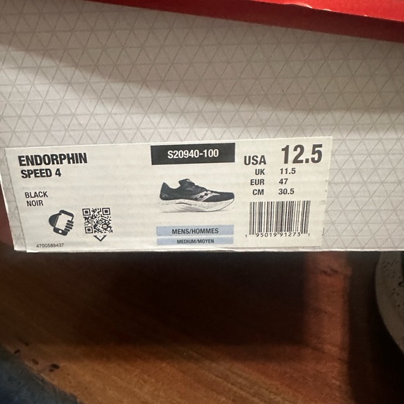 Saucony Endorphin Speed 4 Men’s size 12.5 - Picture 2 of 6